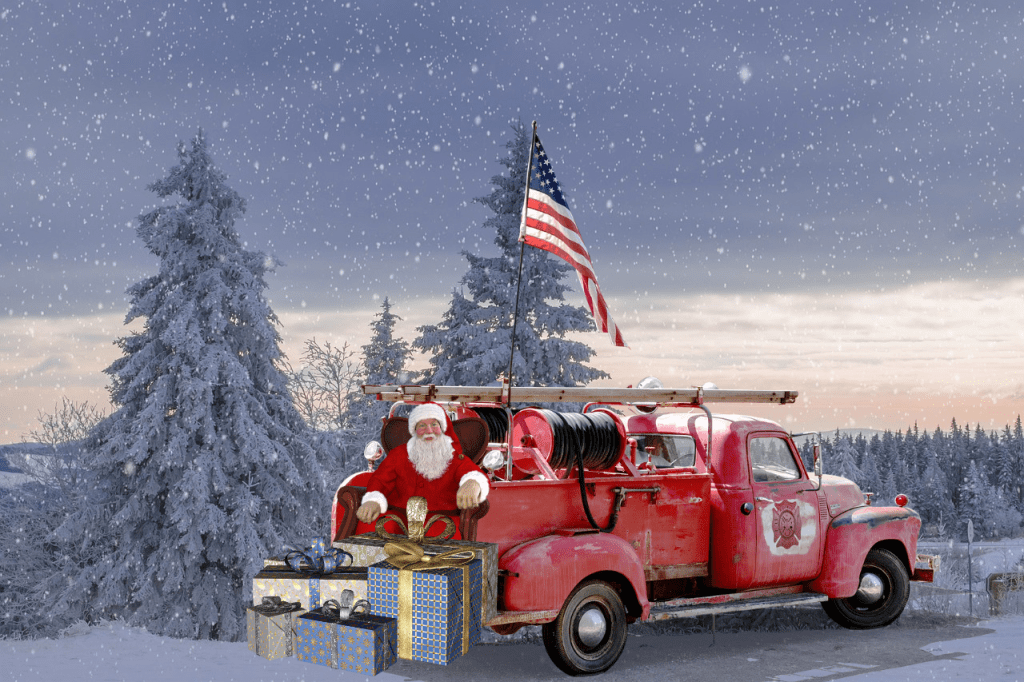 Who Comes Around on a Fire&nbsp;Truck?